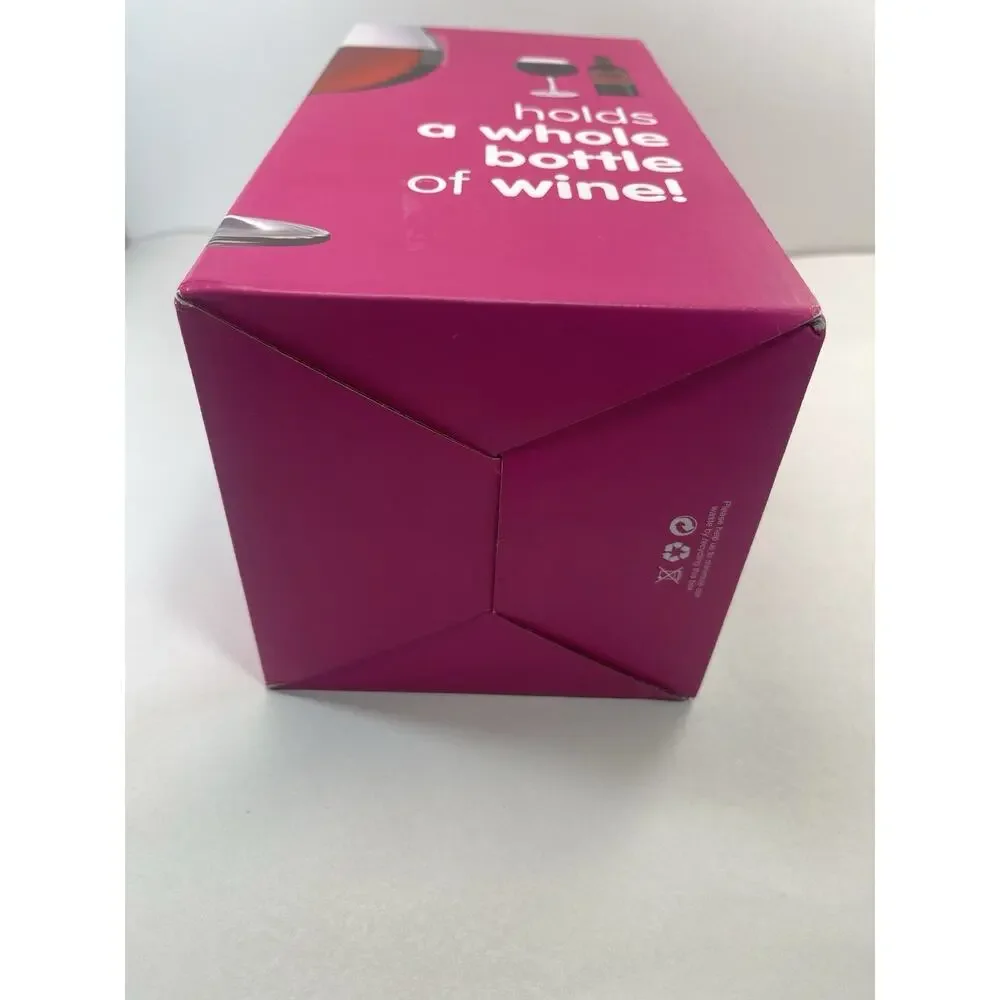 DCI XL Wine Glass Holds Entire Bottle of Wine Novelty Gift New Box